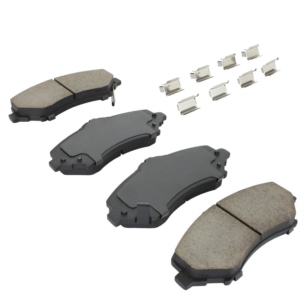 Quality-Built 1003-1273C - Black Series Ceramic Brake Pad Set