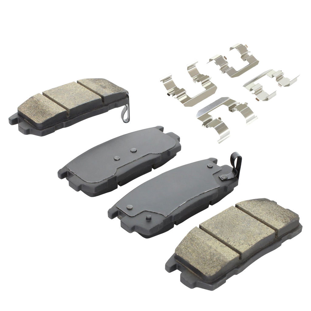 Quality-Built 1003-1275C - Black Series Ceramic Brake Pad Set