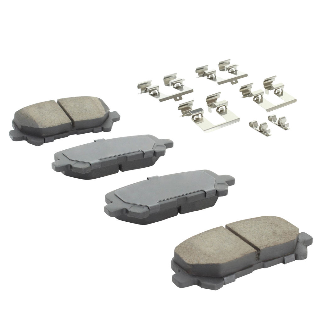 Quality-Built 1003-1281C - Black Series Ceramic Brake Pad Set