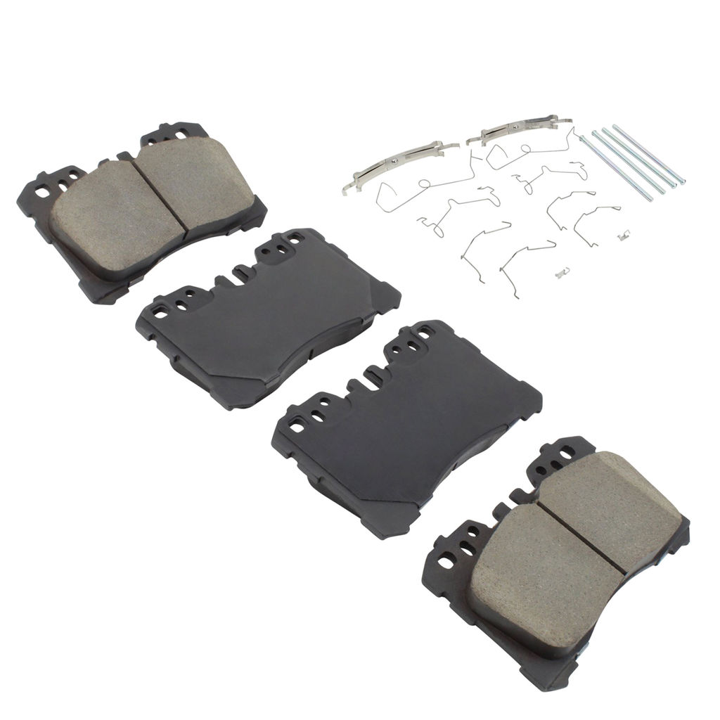 Quality-Built 1003-1282C - Black Series Ceramic Brake Pad Set
