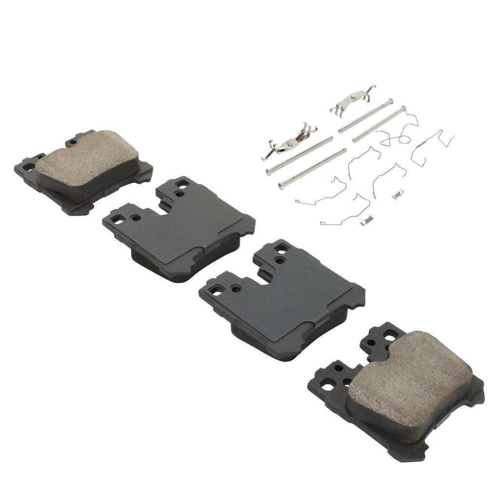 Quality-Built 1003-1283C - Black Series Ceramic Brake Pad Set