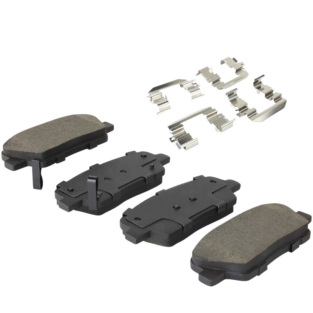 Quality-Built 1003-1284CC - Black Series Ceramic Brake Pad Set
