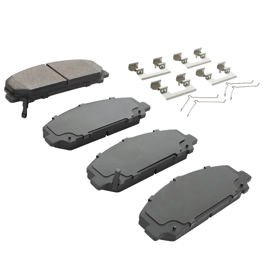 Quality-Built 1003-1286C - Black Series Ceramic Brake Pad Set