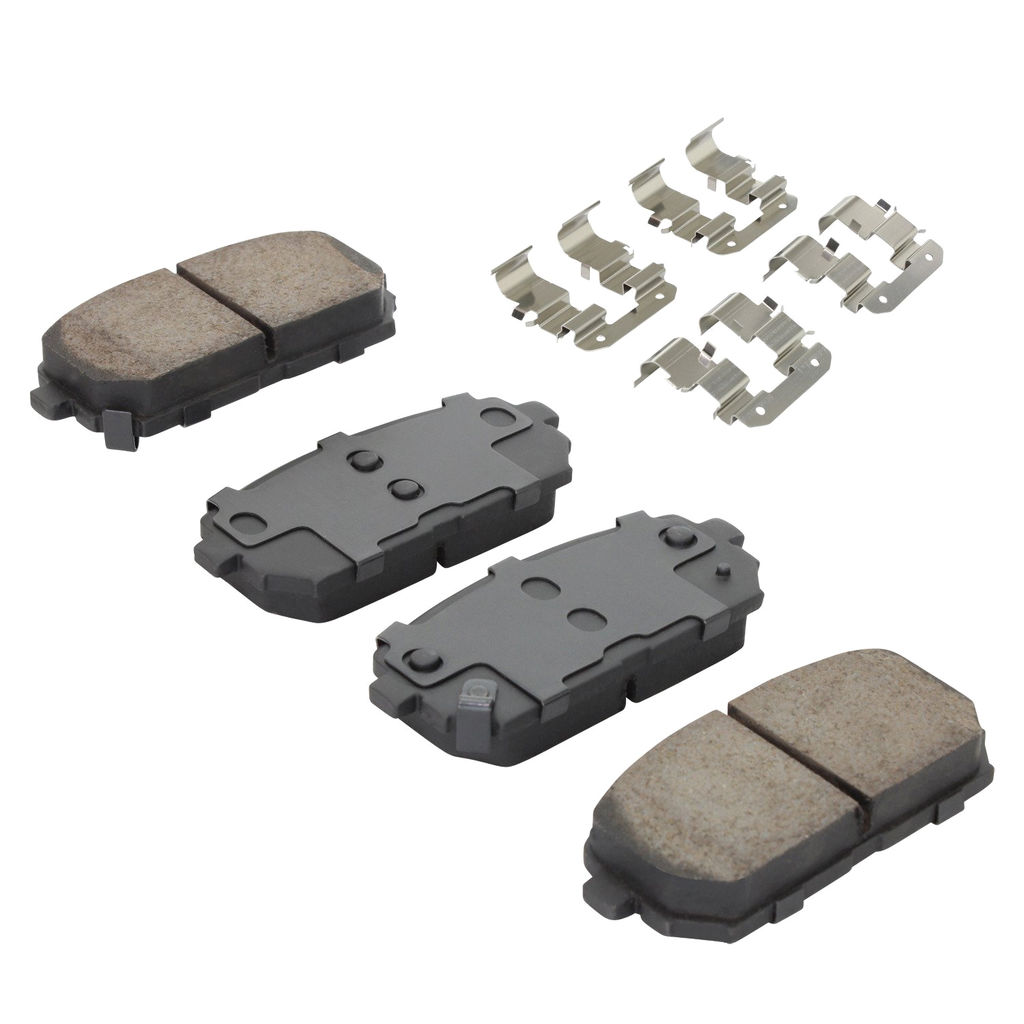 Quality-Built 1003-1296C - Black Series Ceramic Brake Pad Set