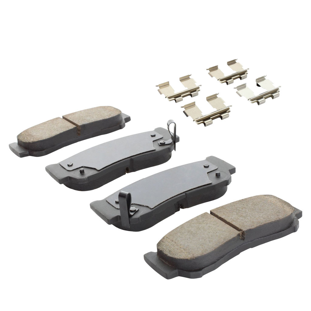 Quality-Built 1003-1297C - Black Series Ceramic Brake Pad Set