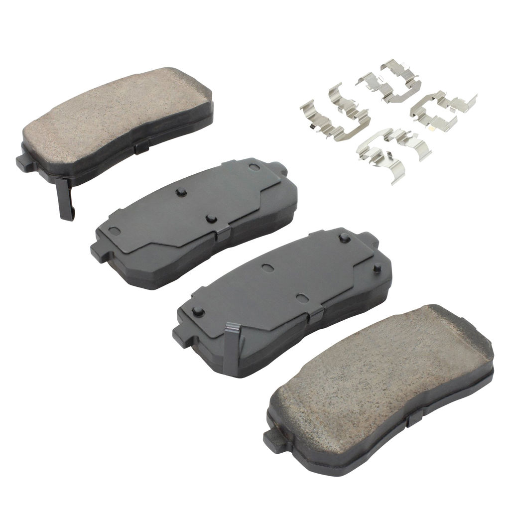 Quality-Built 1003-1302C - Black Series Ceramic Brake Pad Set