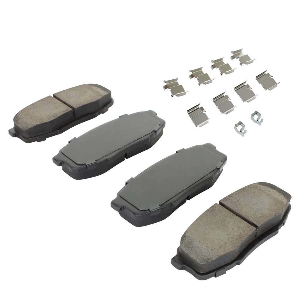 Quality-Built 1003-1304C - Black Series Ceramic Brake Pad Set
