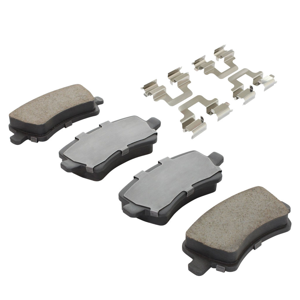Quality-Built 1003-1307C - Black Series Ceramic Brake Pad Set