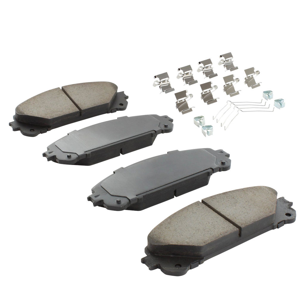 Quality-Built 1003-1324C - Black Series Ceramic Brake Pad Set