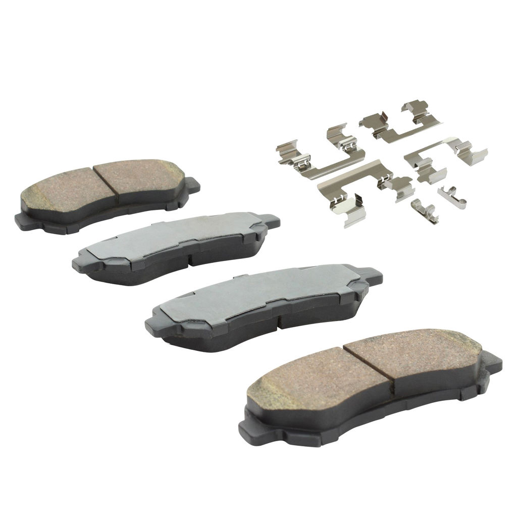 Quality-Built 1003-1338C - Black Series Ceramic Brake Pad Set