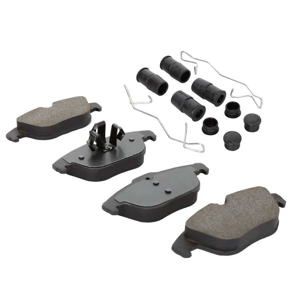 Quality-Built 1003-1341C - Black Series Ceramic Brake Pad Set