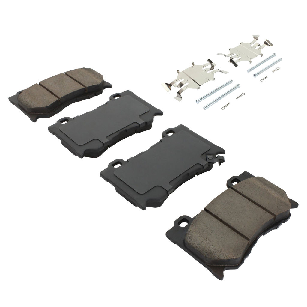 Quality-Built 1003-1346C - Black Series Ceramic Brake Pad Set