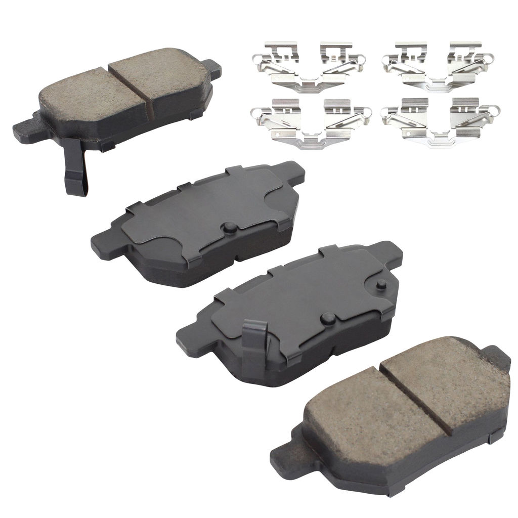 Quality-Built 1003-1354AC - Black Series Ceramic Brake Pad Set