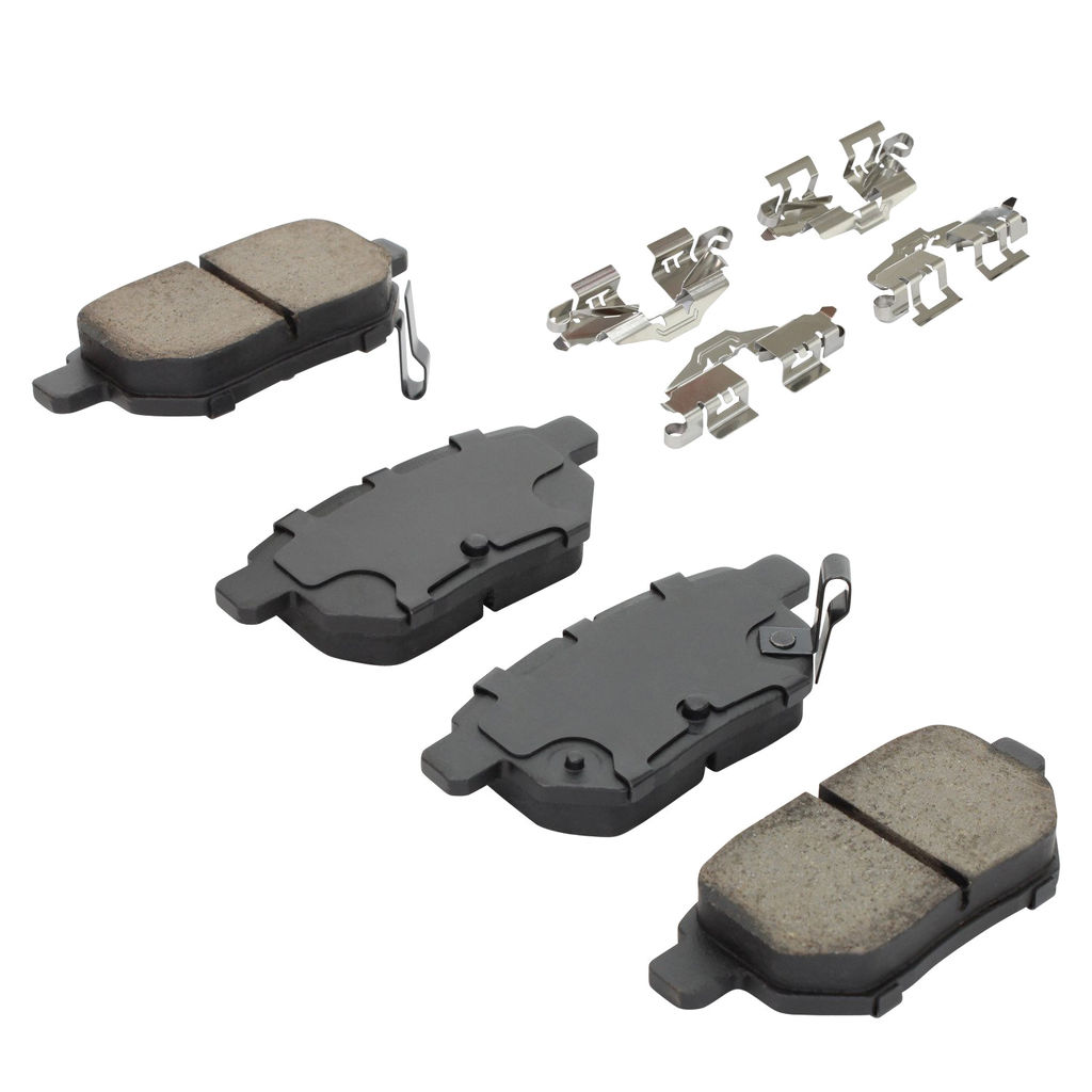 Quality-Built 1003-1354C - Black Series Ceramic Brake Pad Set