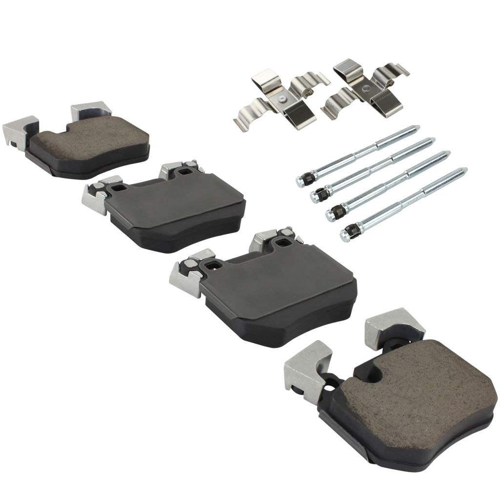 Quality-Built 1003-1372C - Black Series Ceramic Brake Pad Set