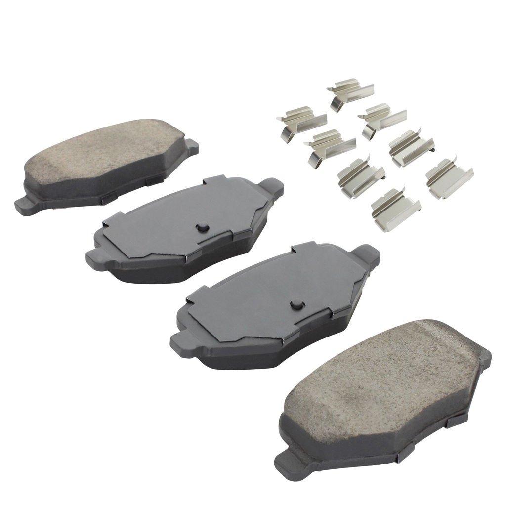 Quality-Built 1003-1377C - Black Series Ceramic Brake Pad Set