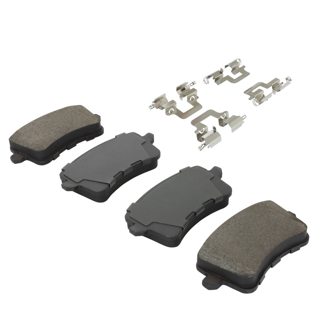 Quality-Built 1003-1386C - Black Series Ceramic Brake Pad Set