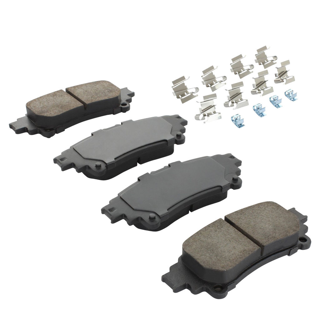 Quality-Built 1003-1391C - Black Series Ceramic Brake Pad Set