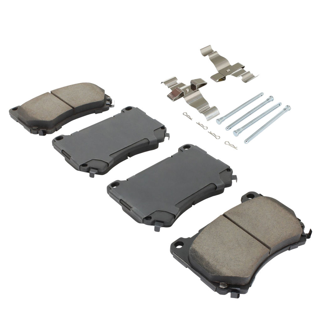 Quality-Built 1003-1396C - Black Series Ceramic Brake Pad Set