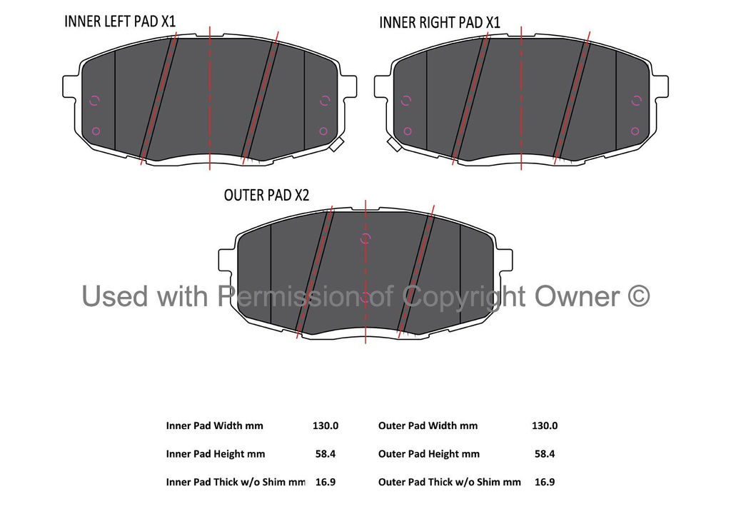Quality-Built 1003-1397AC - Black Series Ceramic Brake Pad Set