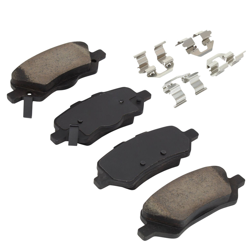 Quality-Built 1003-1402C - Black Series Ceramic Brake Pad Set