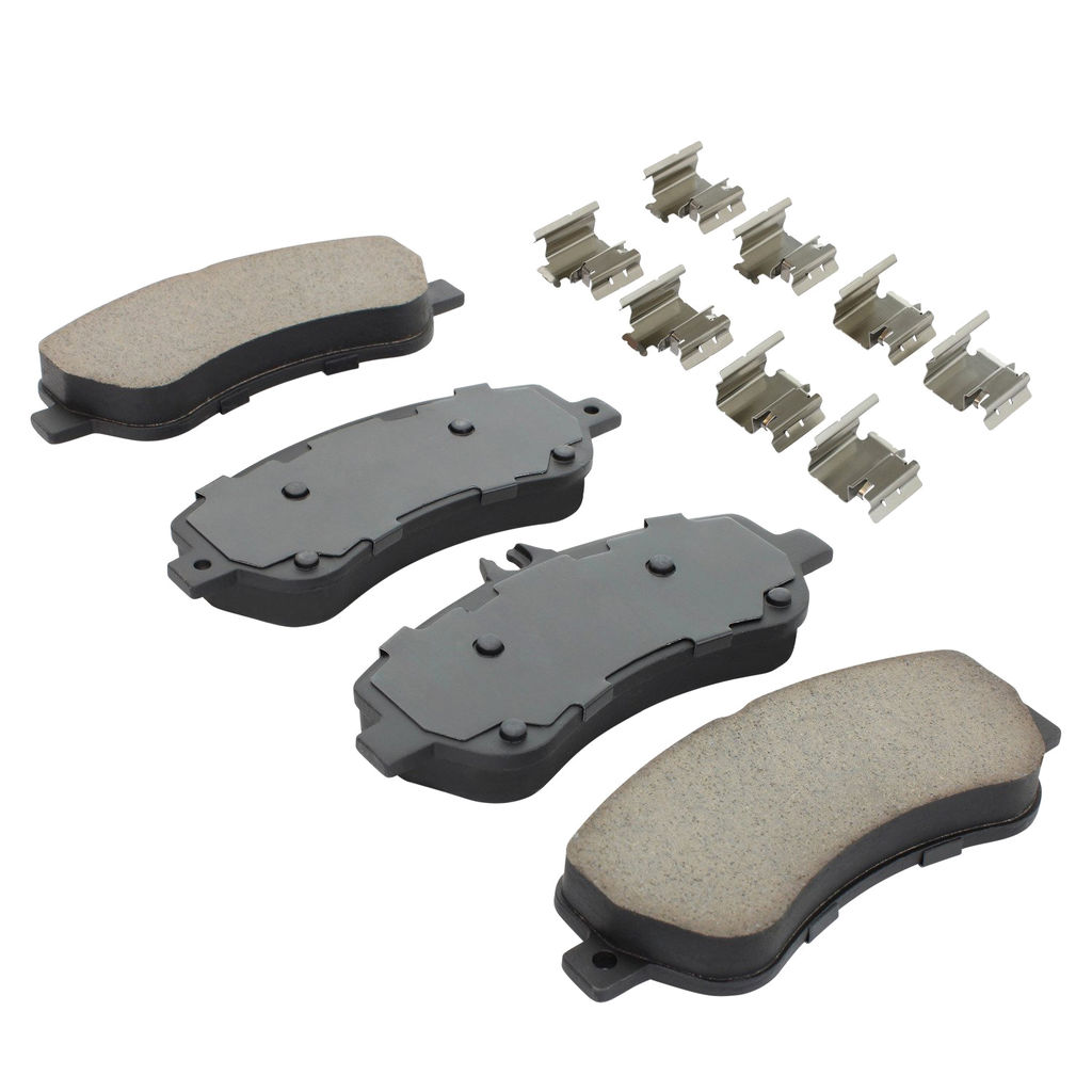 Quality-Built 1003-1406C - Black Series Ceramic Brake Pad Set