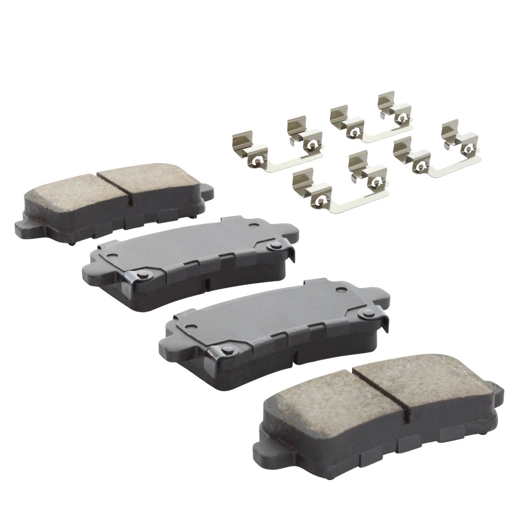 Quality-Built 1003-1430C - Black Series Ceramic Brake Pad Set