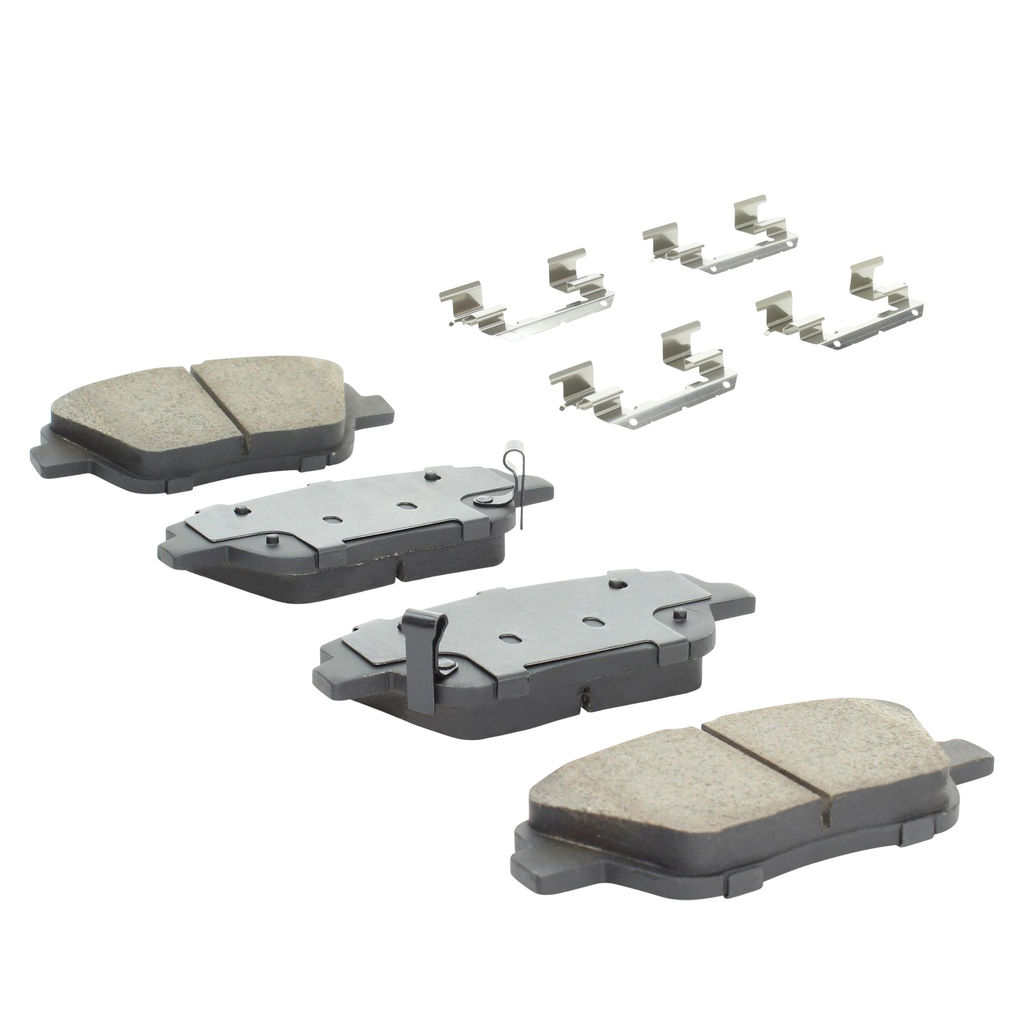 Quality-Built 1003-1444C - Black Series Ceramic Brake Pad Set