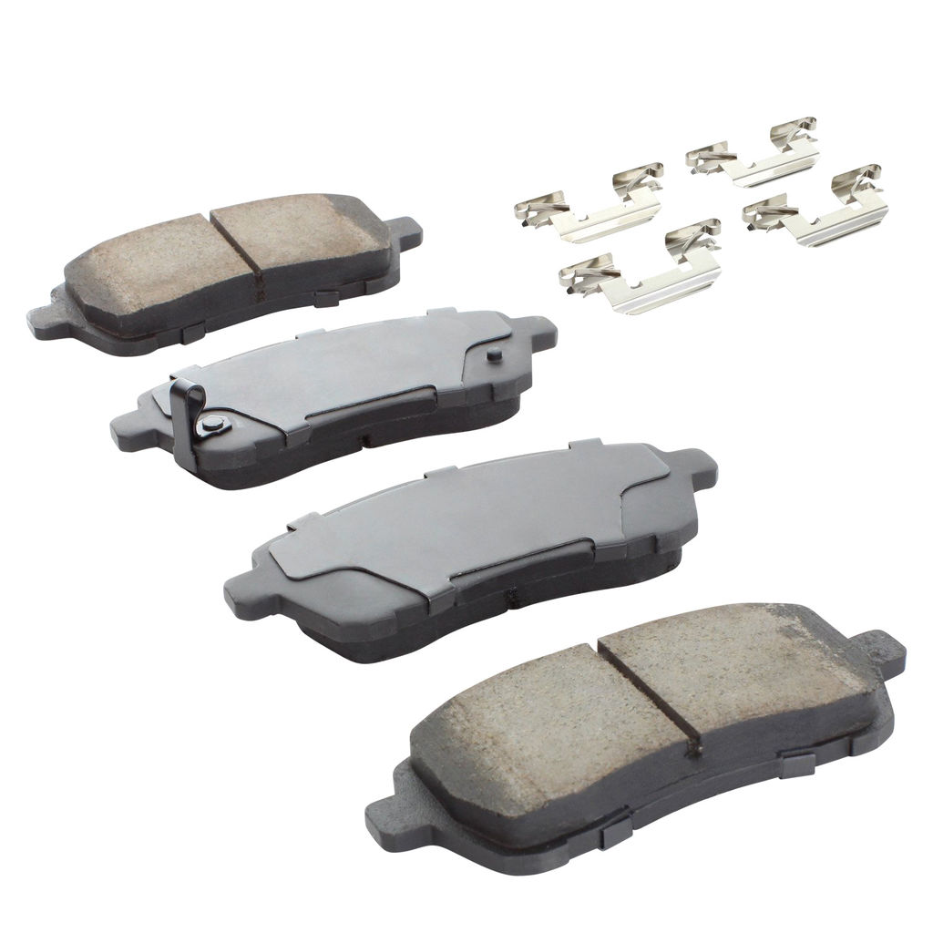 Quality-Built 1003-1454AC - Black Series Ceramic Brake Pad Set