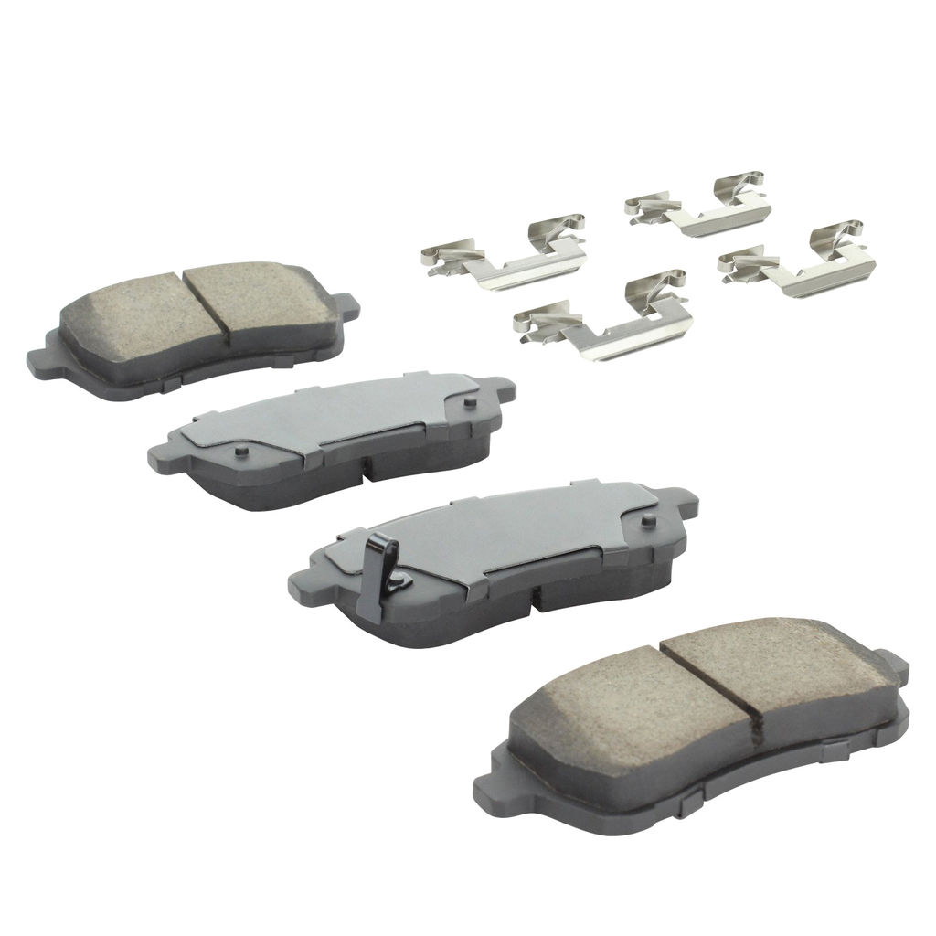 Quality-Built 1003-1454C - Black Series Ceramic Brake Pad Set