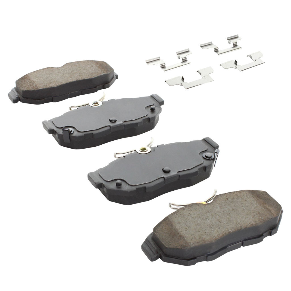 Quality-Built 1003-1465C - Black Series Ceramic Brake Pad Set