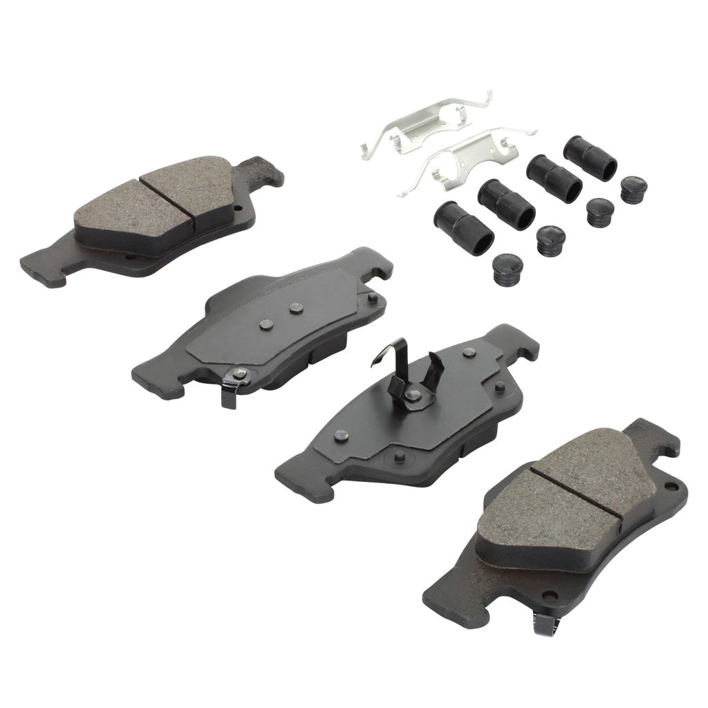 Quality-Built 1003-1498C - Black Series Ceramic Brake Pad Set