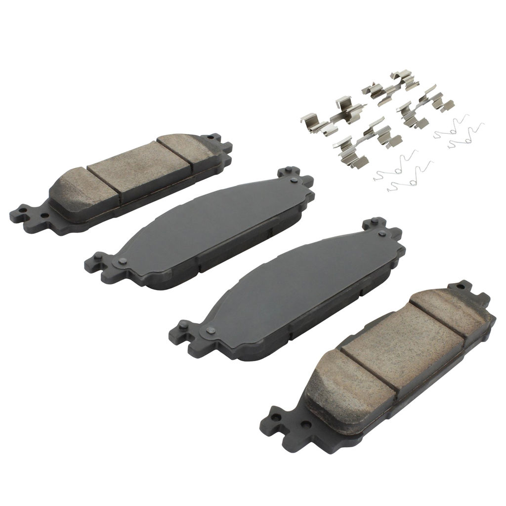 Quality-Built 1003-1508C - Black Series Ceramic Brake Pad Set