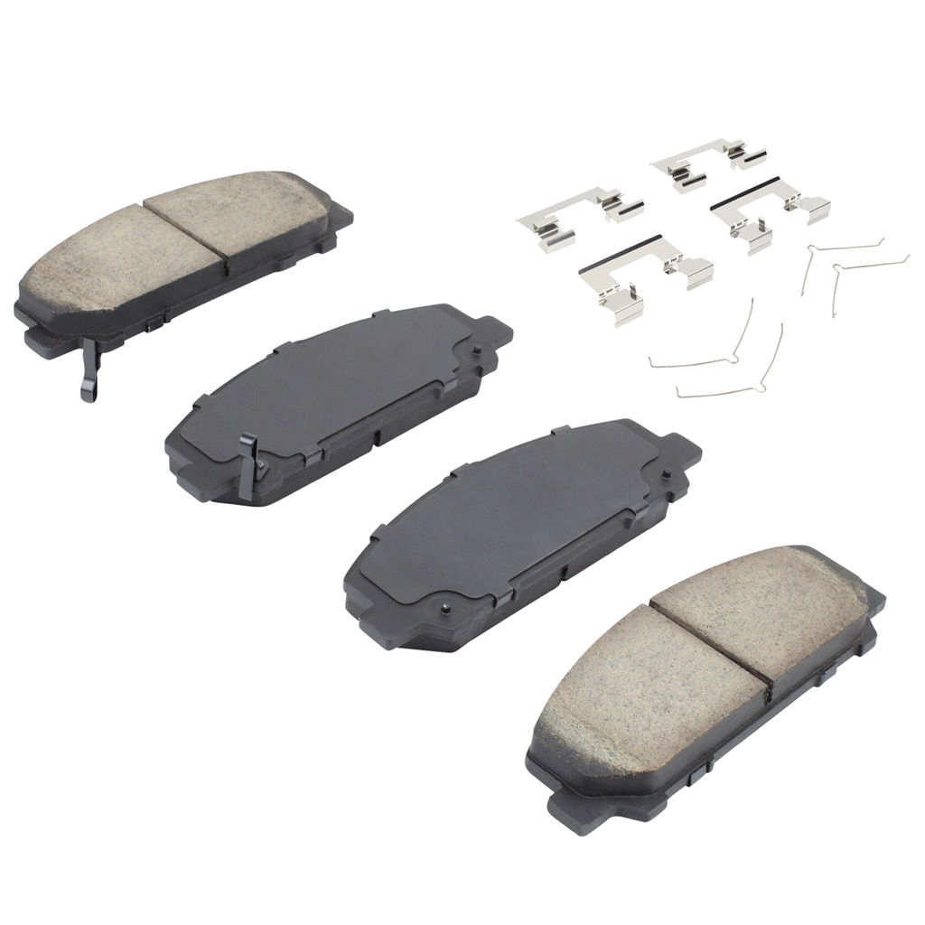 Quality-Built 1003-1509C - Black Series Ceramic Brake Pad Set