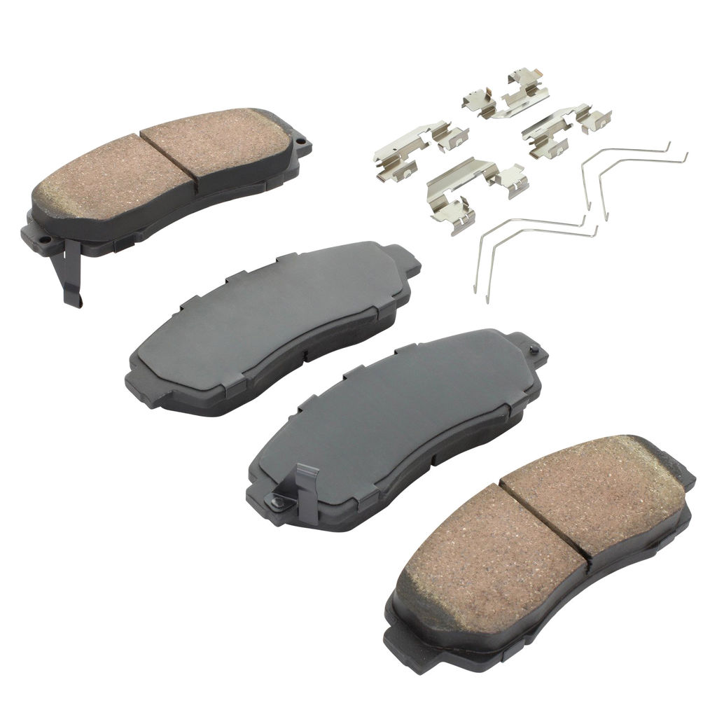 Quality-Built 1003-1521C - Black Series Ceramic Brake Pad Set
