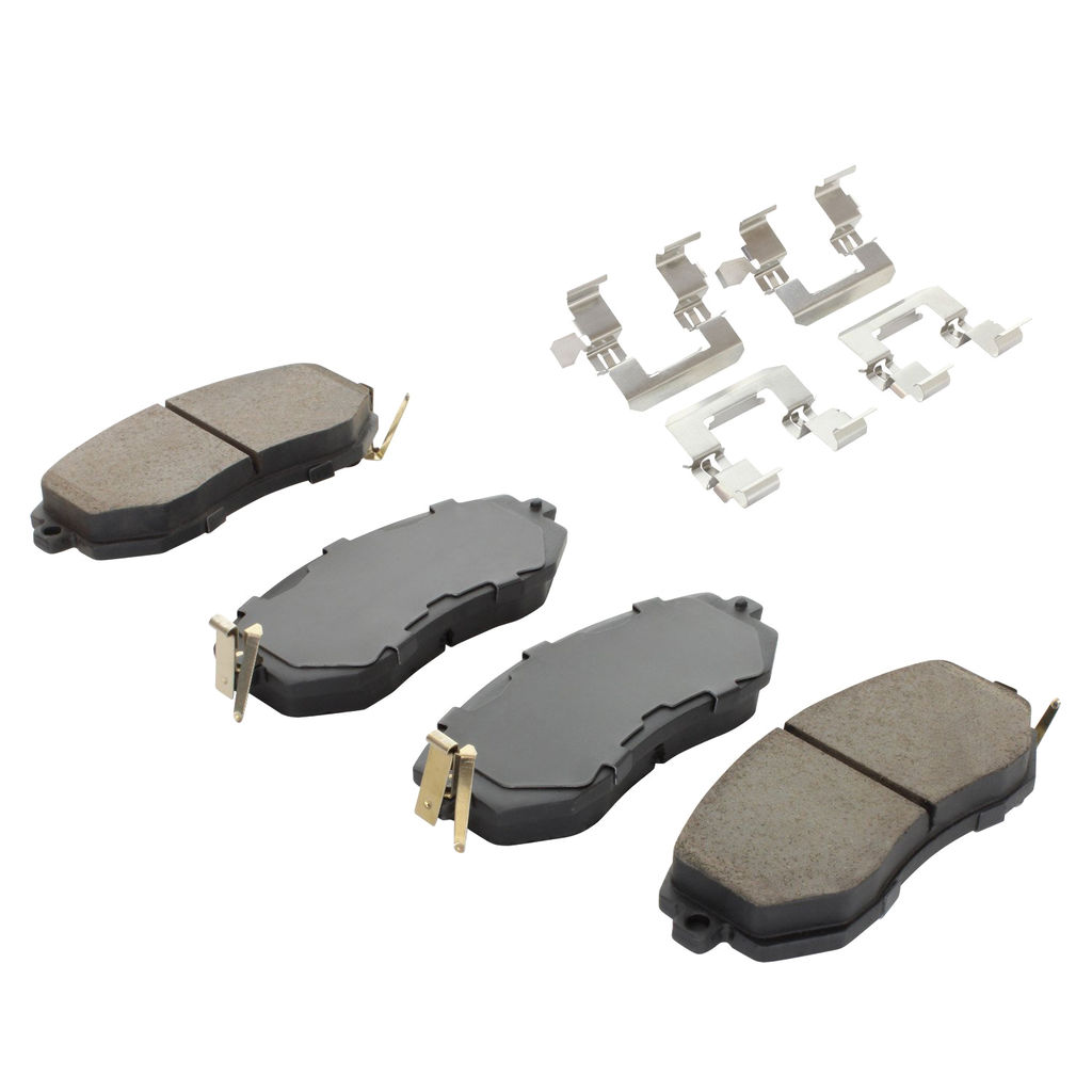 Quality-Built 1003-1539C - Black Series Ceramic Brake Pad Set