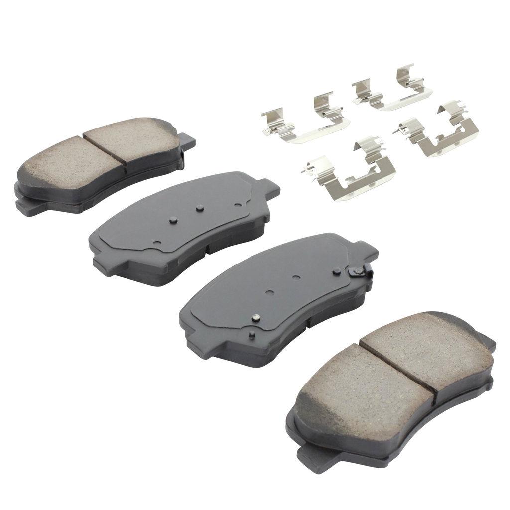 Quality-Built 1003-1543C - Black Series Ceramic Brake Pad Set