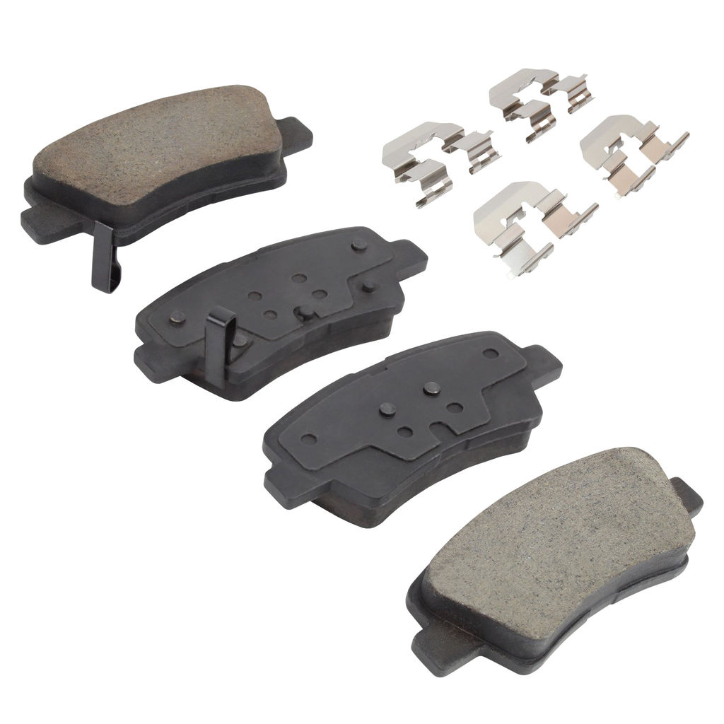 Quality-Built 1003-1544C - Black Series Ceramic Brake Pad Set
