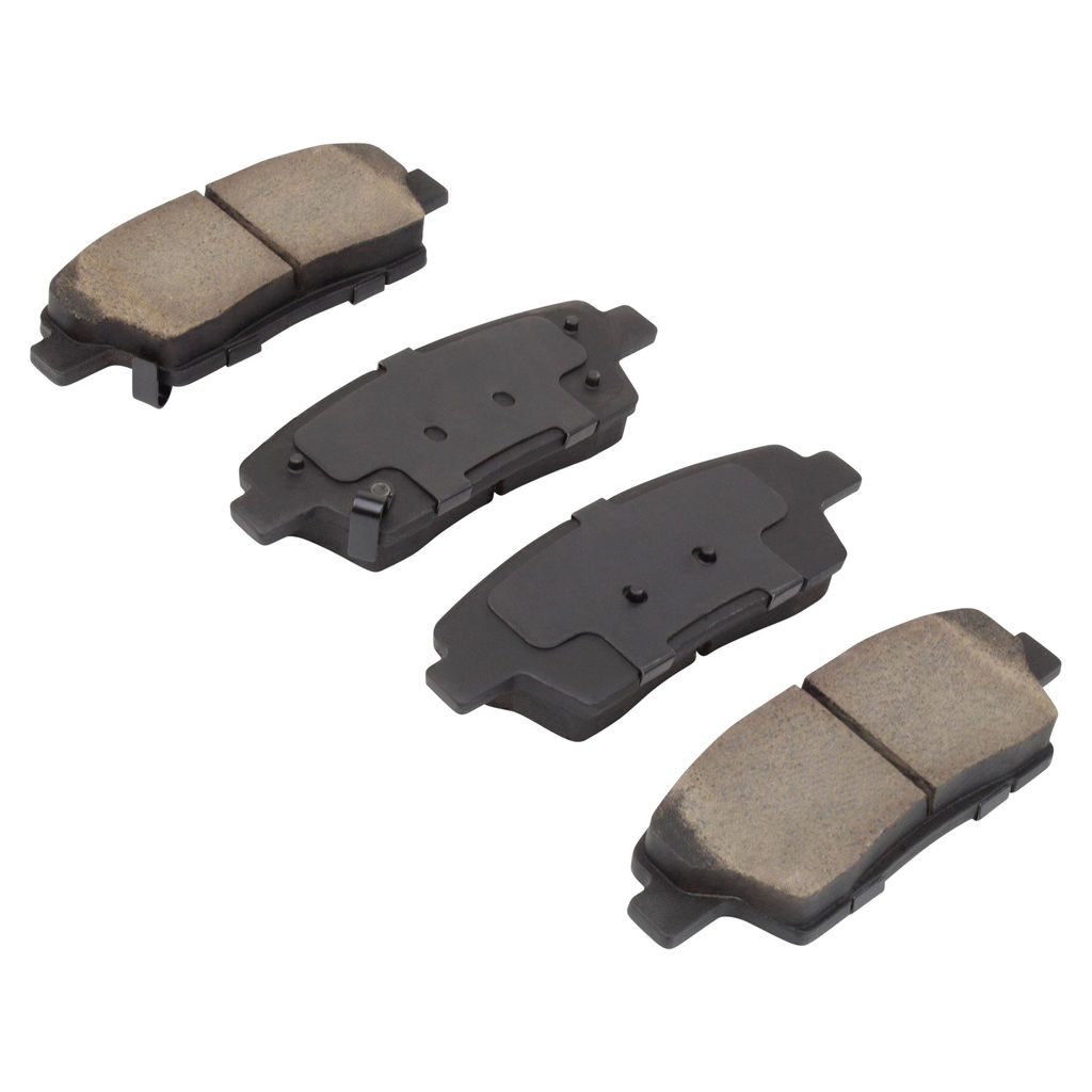 Quality-Built 1003-1551AC - Black Series Ceramic Brake Pad Set