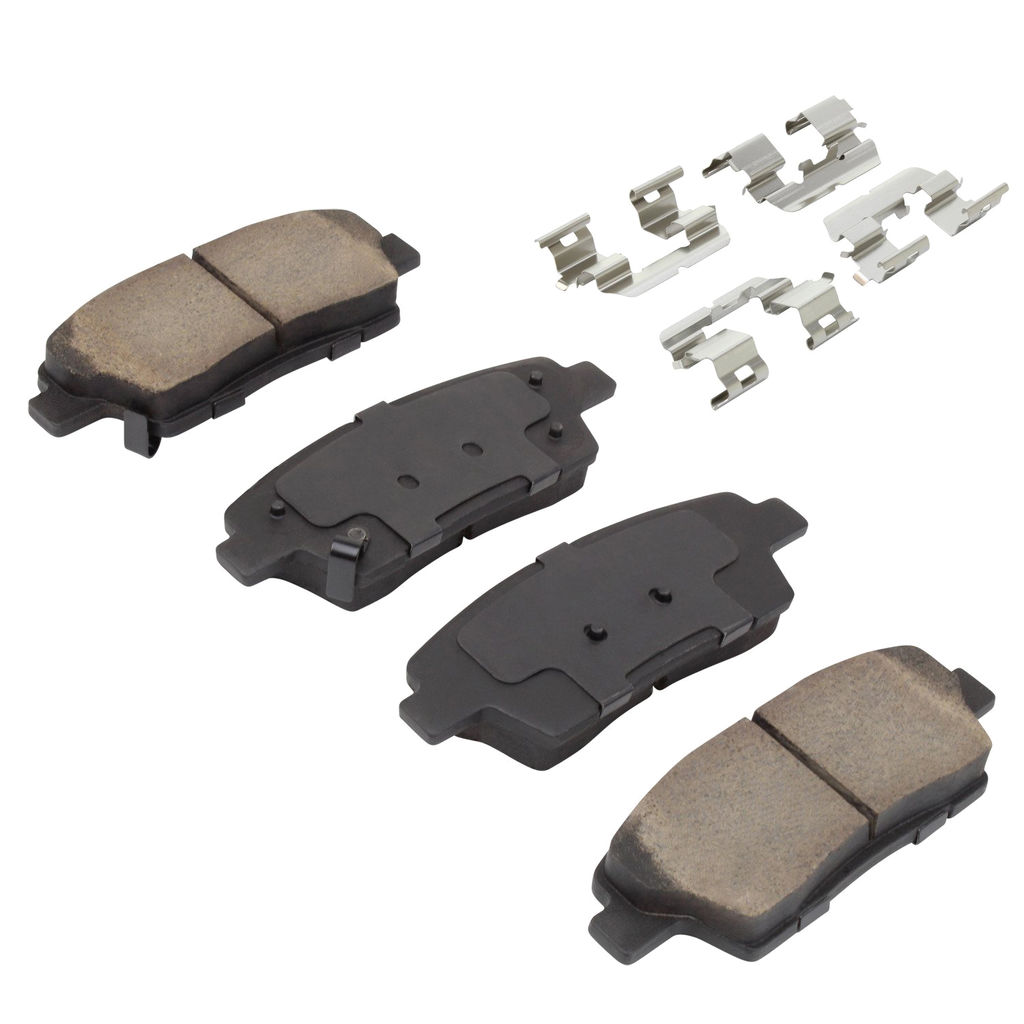 Quality-Built 1003-1551C - Black Series Ceramic Brake Pad Set