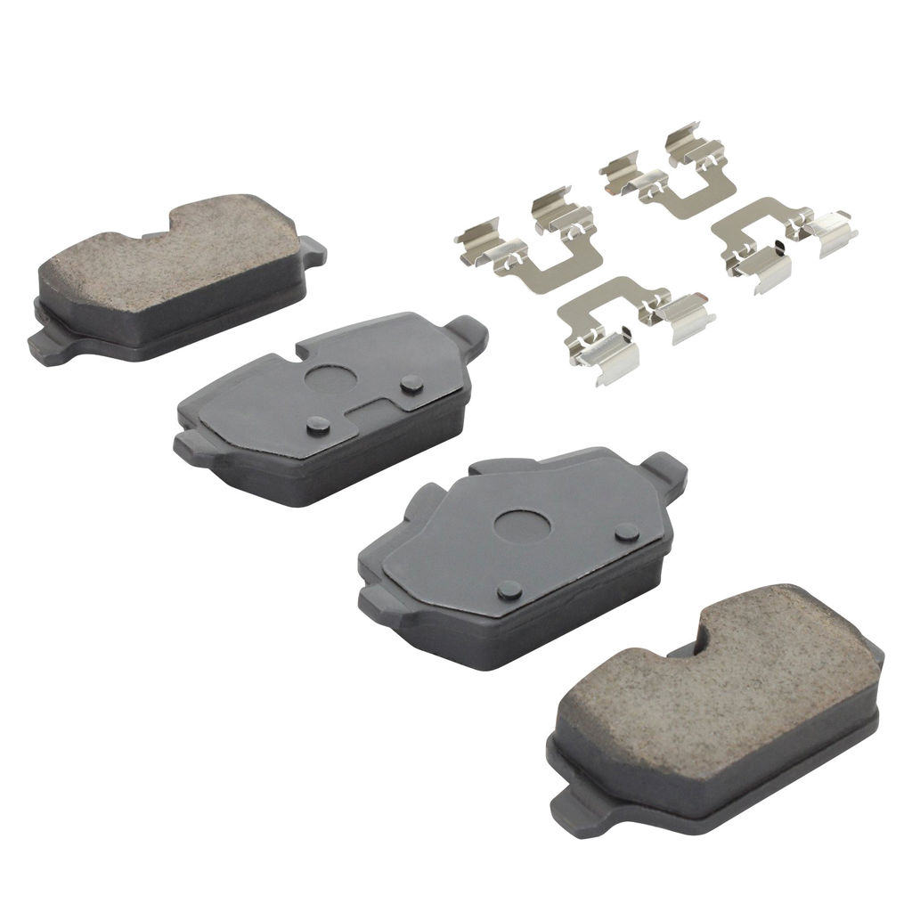 Quality-Built 1003-1554C - Black Series Ceramic Brake Pad Set