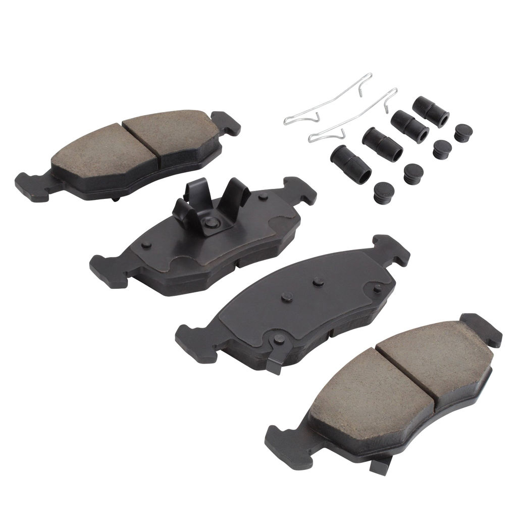Quality-Built 1003-1568C - Black Series Ceramic Brake Pad Set
