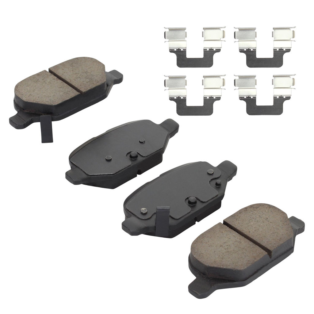 Quality-Built 1003-1569C - Black Series Ceramic Brake Pad Set
