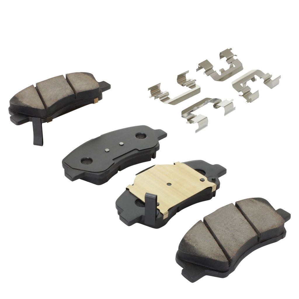 Quality-Built 1003-1593C - Black Series Ceramic Brake Pad Set