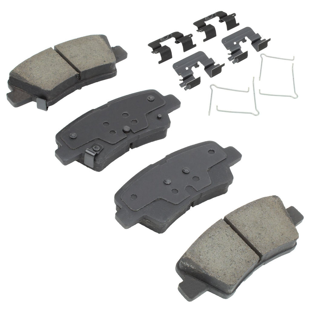 Quality-Built 1003-1594C - Black Series Ceramic Brake Pad Set
