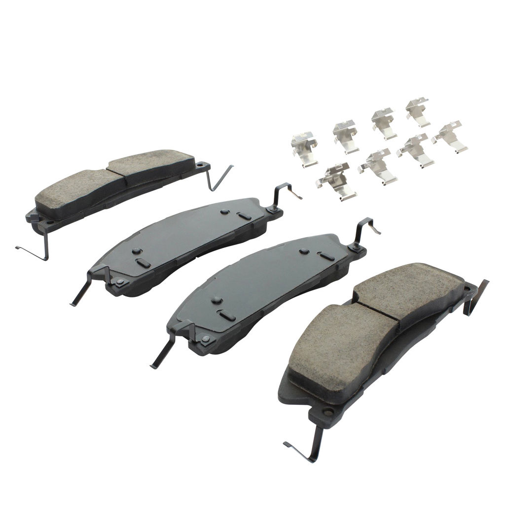 Quality-Built 1003-1611AC - Black Series Ceramic Brake Pad Set