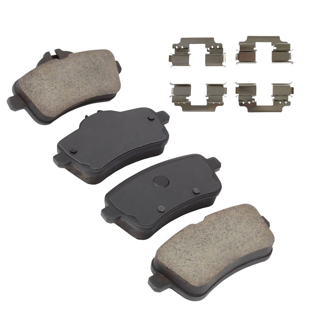 Quality-Built 1003-1630AC - Black Series Ceramic Brake Pad Set