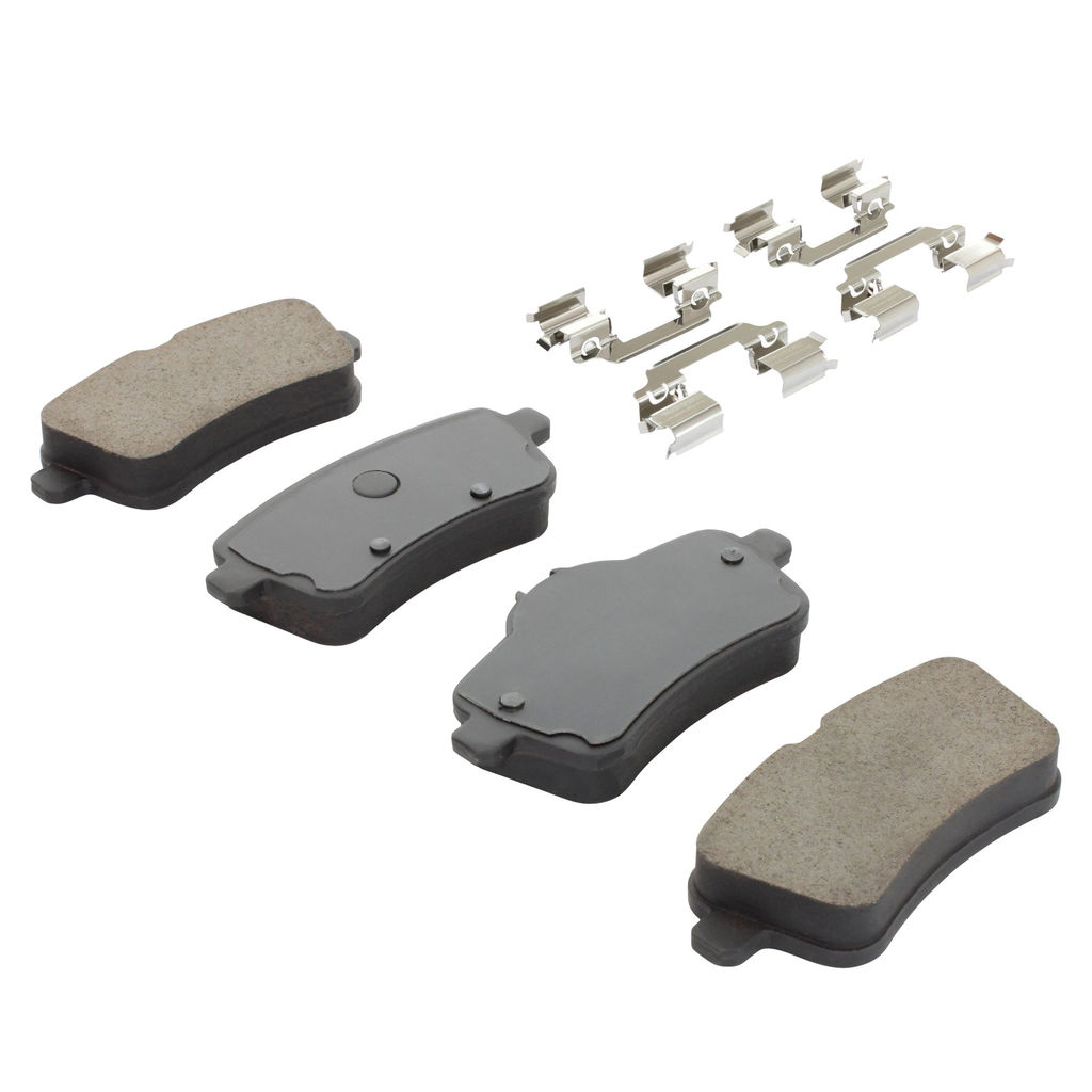 Quality-Built 1003-1630C - Black Series Ceramic Brake Pad Set