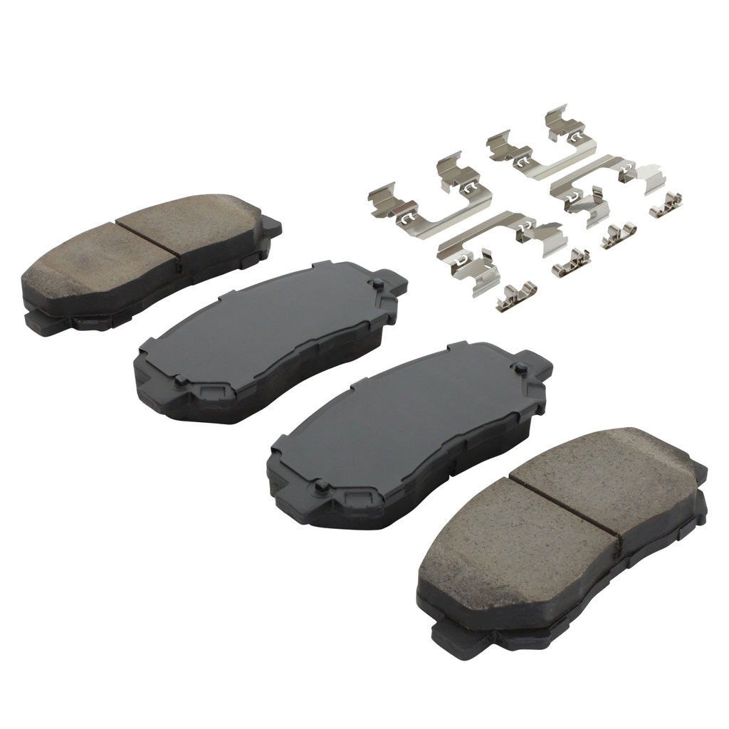 Quality-Built 1003-1640C - Black Series Ceramic Brake Pad Set