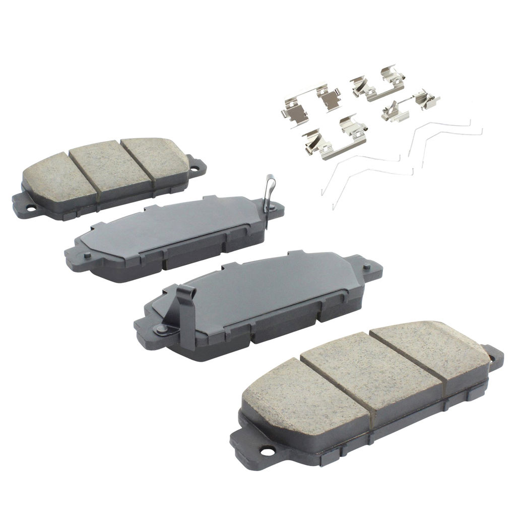 Quality-Built 1003-1654C - Black Series Ceramic Brake Pad Set